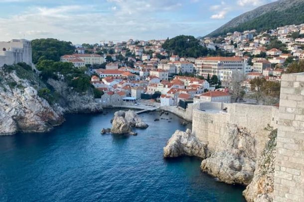 The oceanside village of Dubrovnik, Croatia