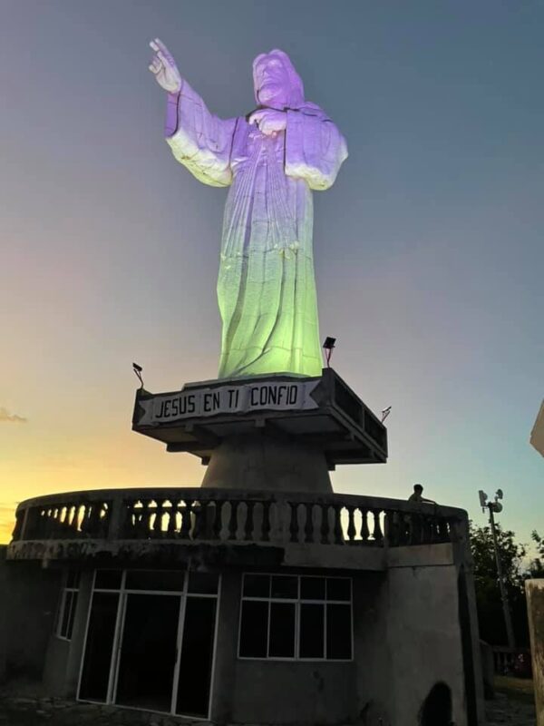 The Christ of Mercy Statue in Nicaragua