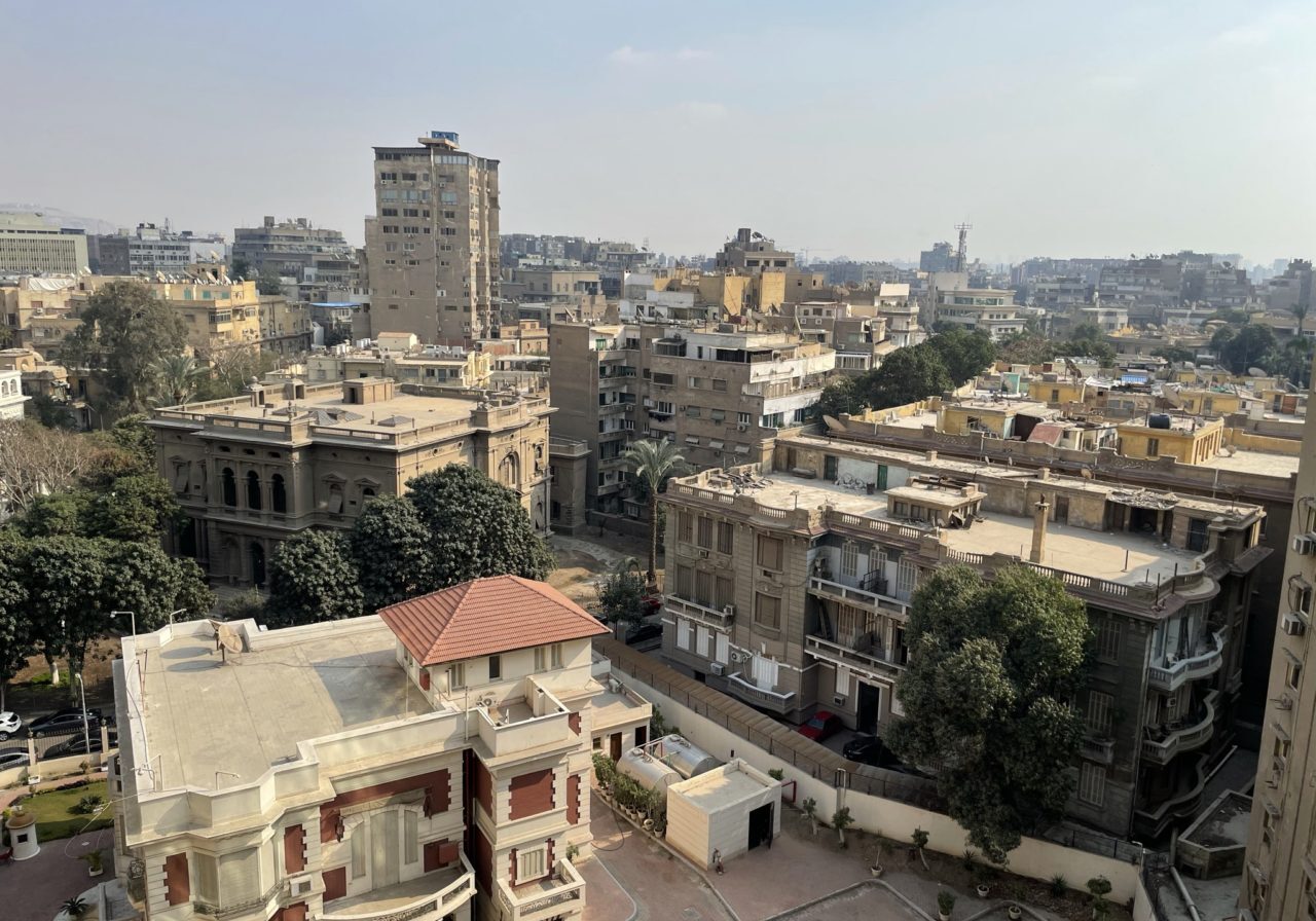 View Of City Of Cairo From Hotel Amazing view of city from upper floor of hotel in Cairo, Egypt