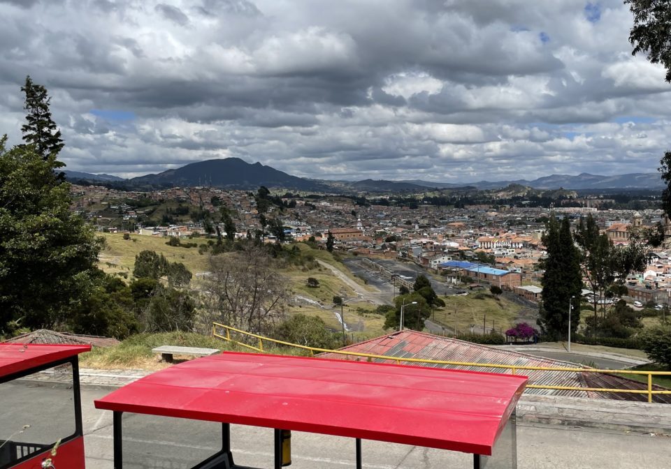 Colombia Beautiful view of the city of Bogota, Colombia